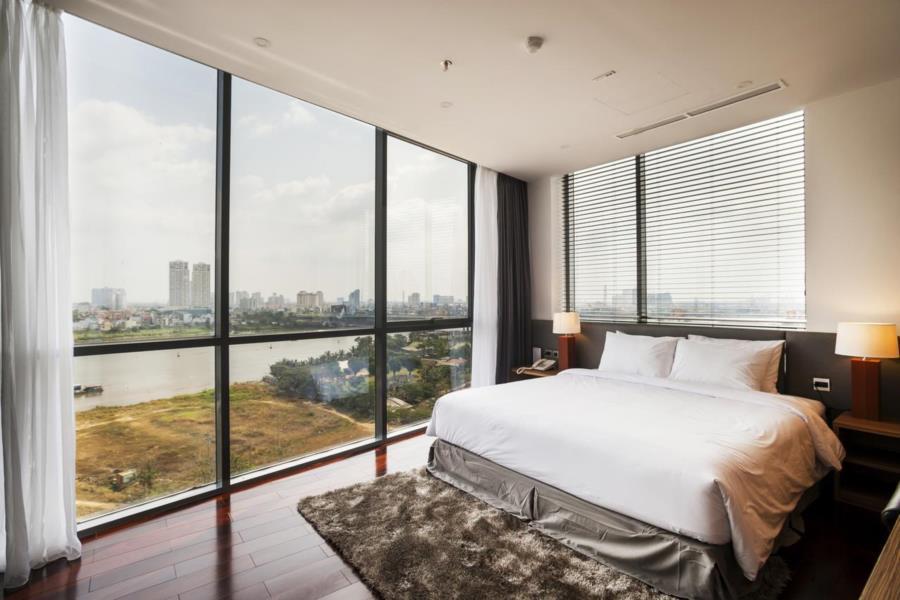 הו צ'י מין סיטי Charm Suite Residence Saigon מראה חיצוני תמונה