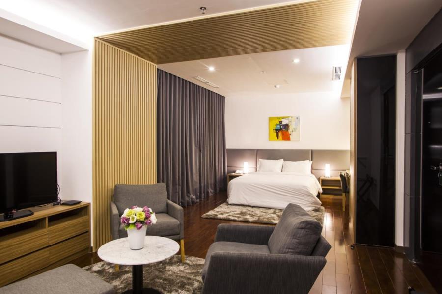 הו צ'י מין סיטי Charm Suite Residence Saigon מראה חיצוני תמונה