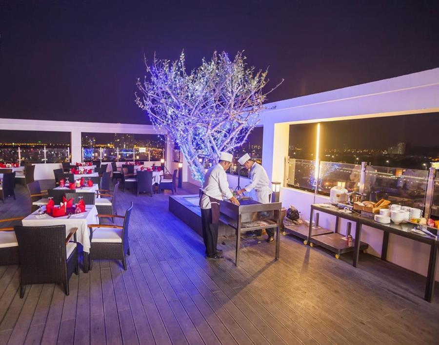 הו צ'י מין סיטי Charm Suite Residence Saigon מראה חיצוני תמונה