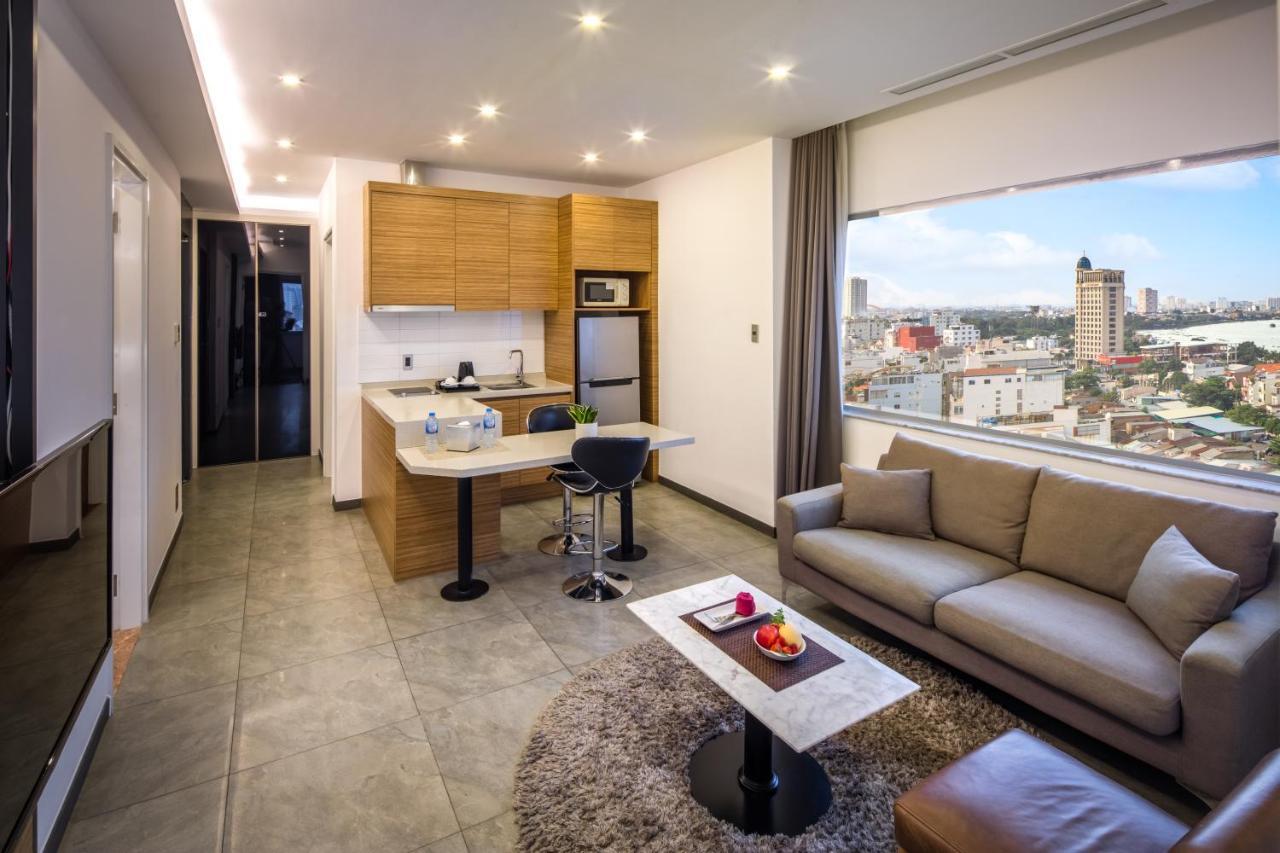הו צ'י מין סיטי Charm Suite Residence Saigon מראה חיצוני תמונה