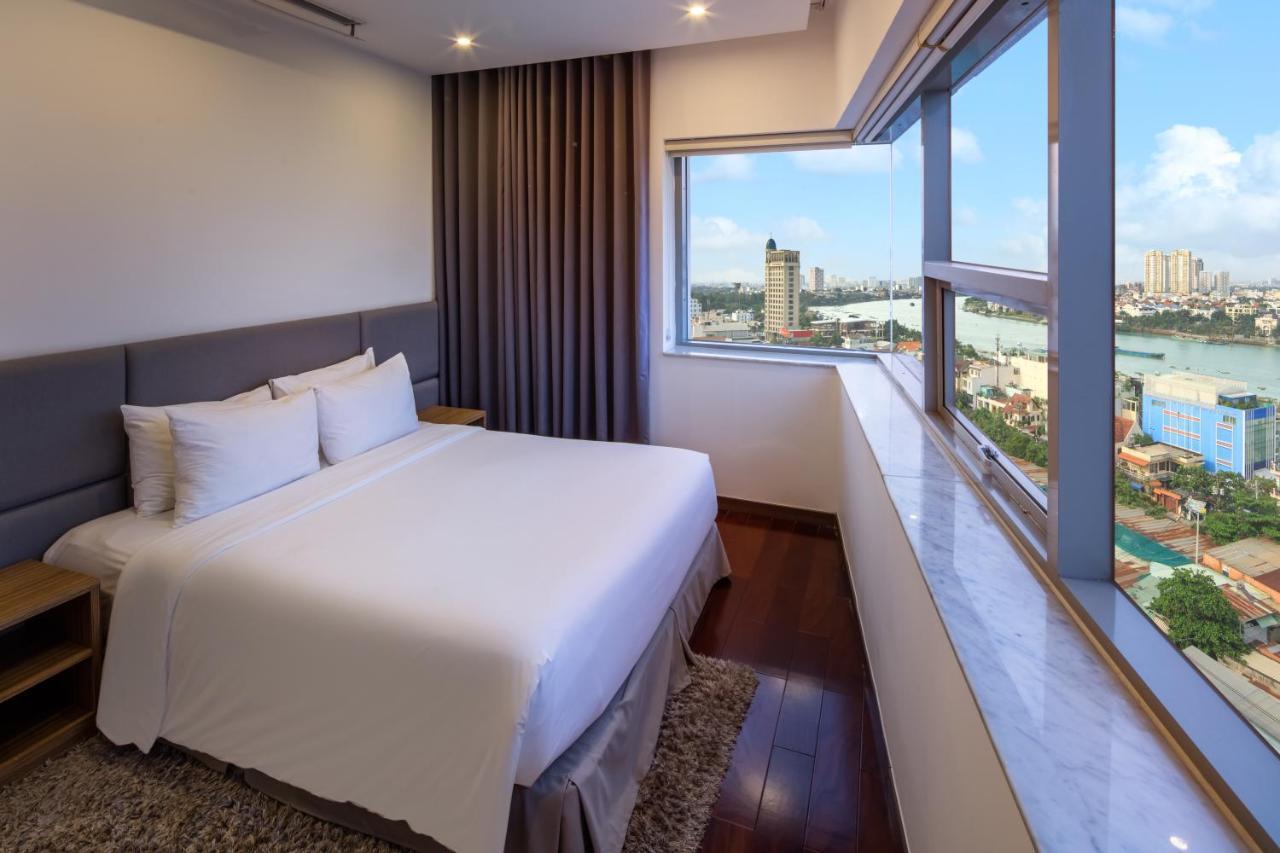 הו צ'י מין סיטי Charm Suite Residence Saigon מראה חיצוני תמונה