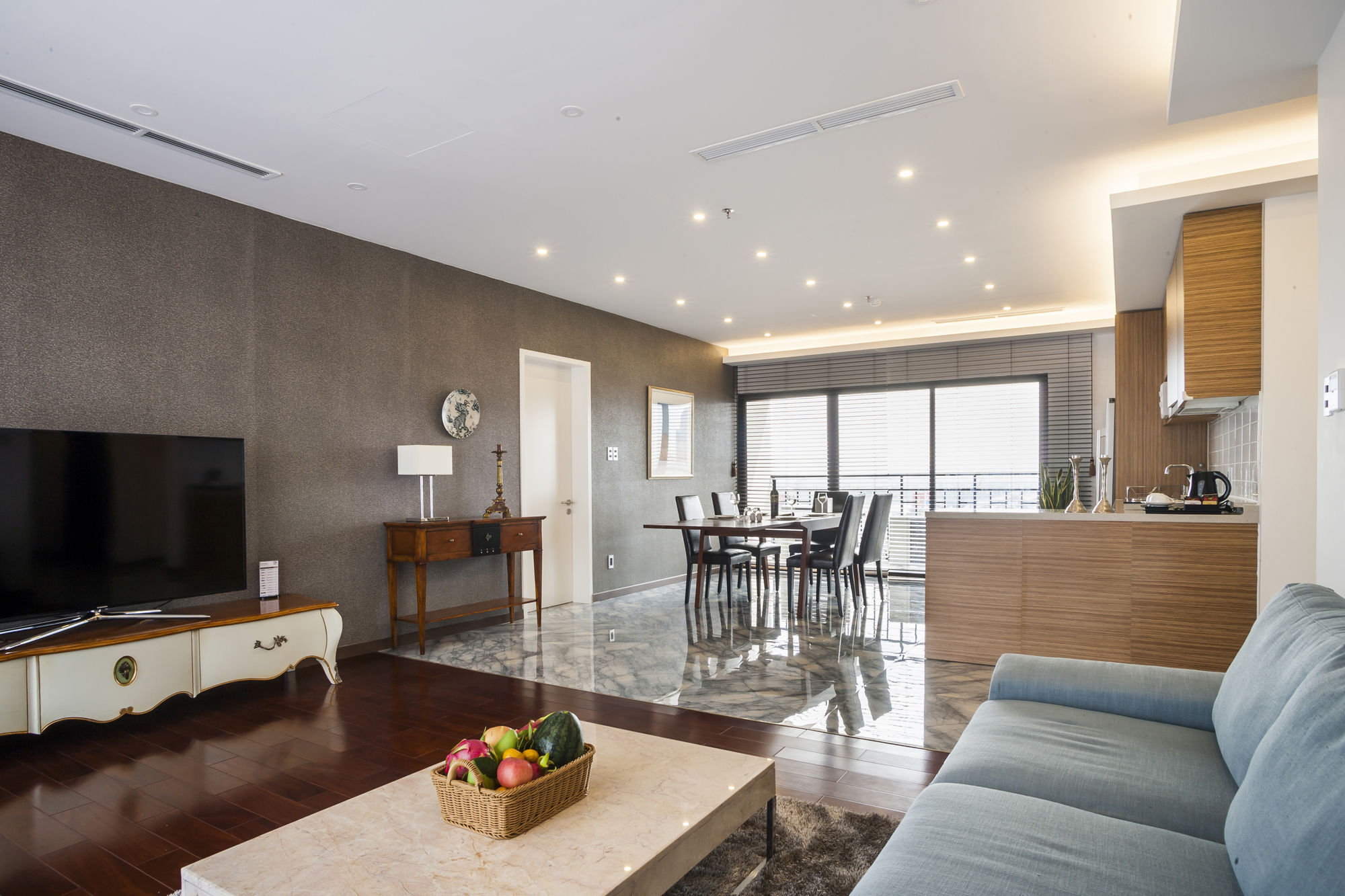 הו צ'י מין סיטי Charm Suite Residence Saigon מראה חיצוני תמונה